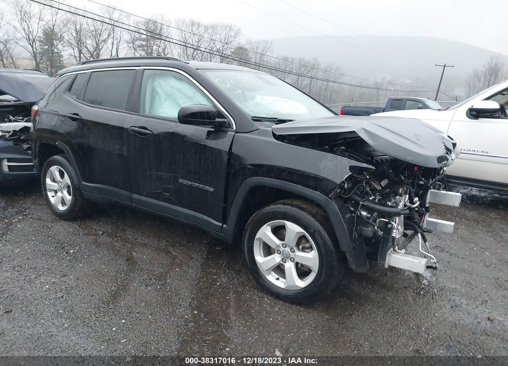 2019 JEEP COMPASS LATITUDE 4X4 VIN: 3C4NJDBB3KT593996