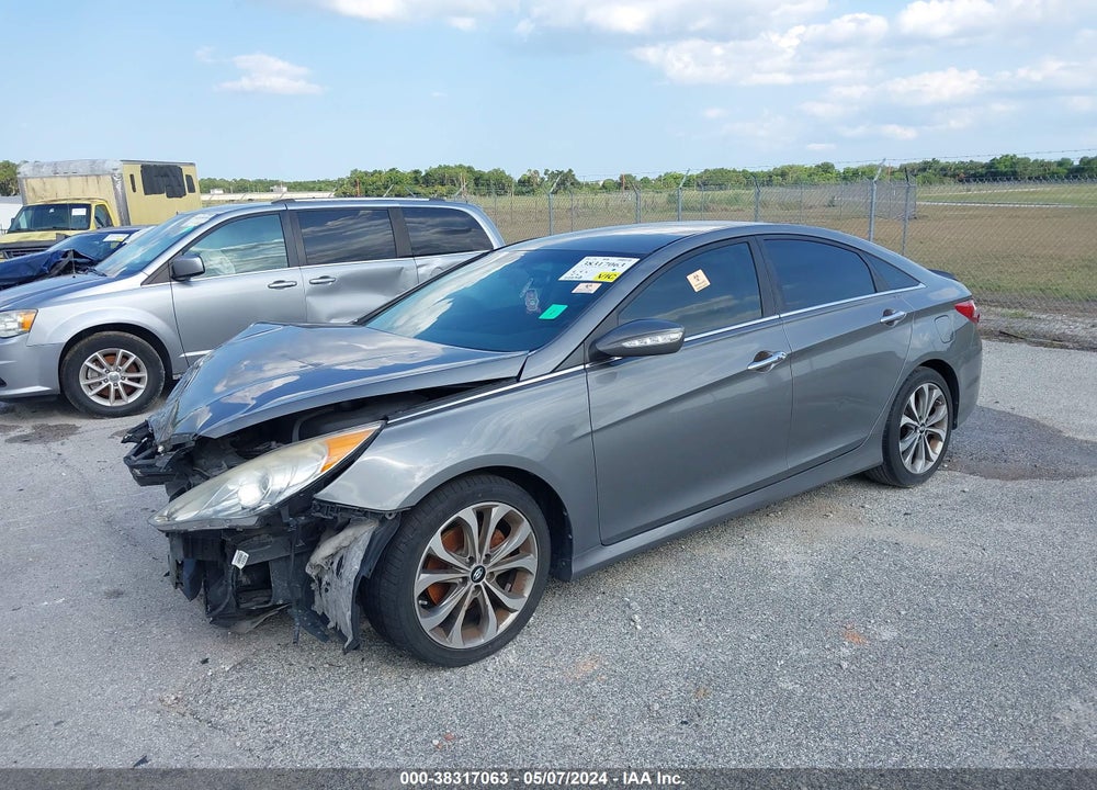 2014 HYUNDAI SONATA SE 2.0T VIN: 5NPEC4ABXEH926548