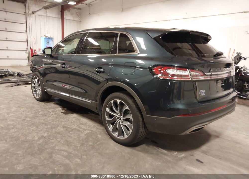 2022 LINCOLN NAUTILUS RESERVE VIN: 2LMPJ8K94NBL13967
