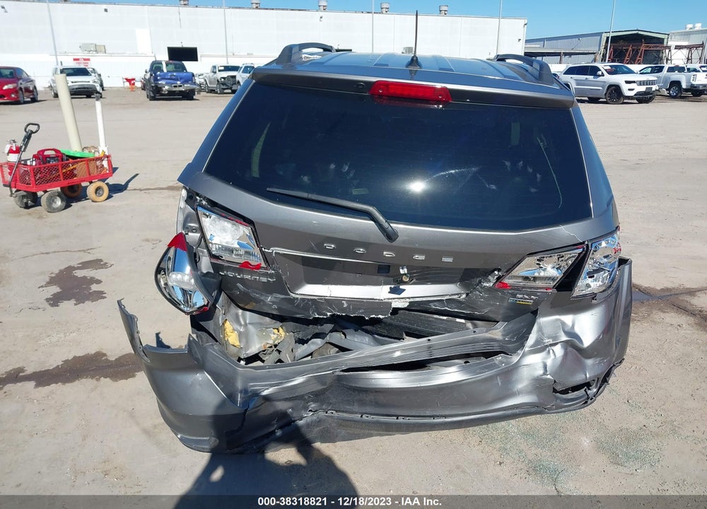 2013 DODGE JOURNEY SXT VIN: 3C4PDCBG7DT691437