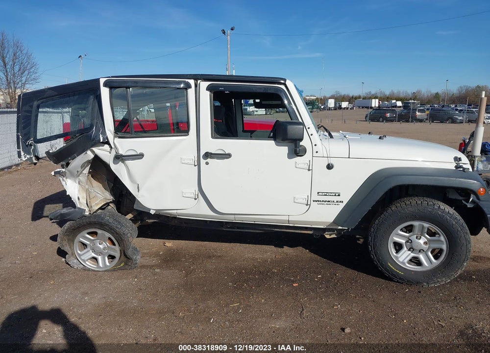 2010 JEEP WRANGLER UNLIMITED VIN: 1J4BZ3H14AL190151