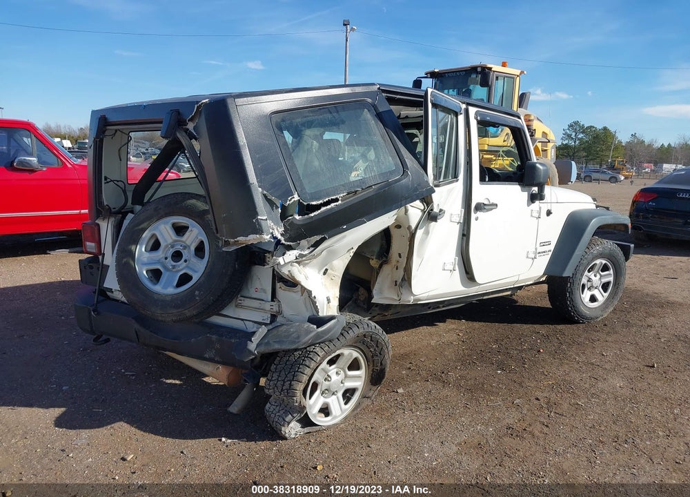 2010 JEEP WRANGLER UNLIMITED VIN: 1J4BZ3H14AL190151