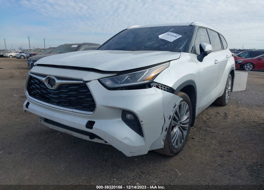 2022 TOYOTA HIGHLANDER HYBRID PLATINUM VIN: 5TDEBRCH2NS101809