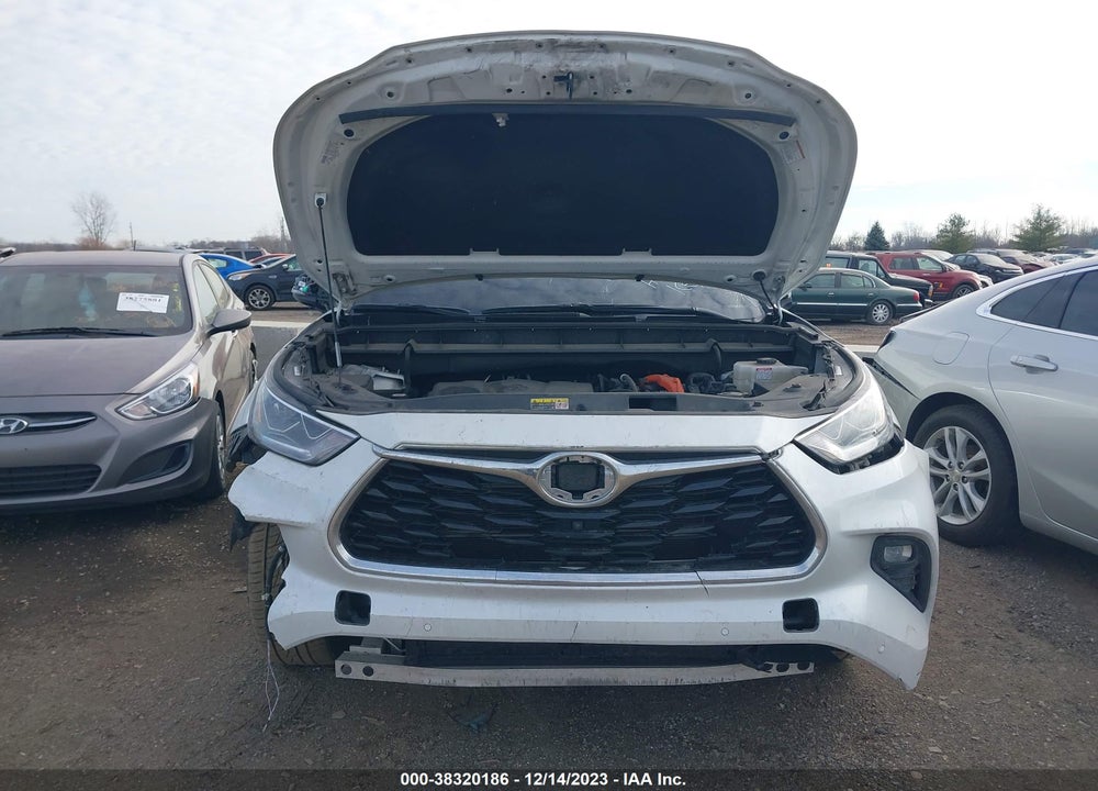 2022 TOYOTA HIGHLANDER HYBRID PLATINUM VIN: 5TDEBRCH2NS101809