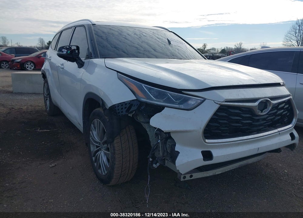 2022 TOYOTA HIGHLANDER HYBRID PLATINUM VIN: 5TDEBRCH2NS101809