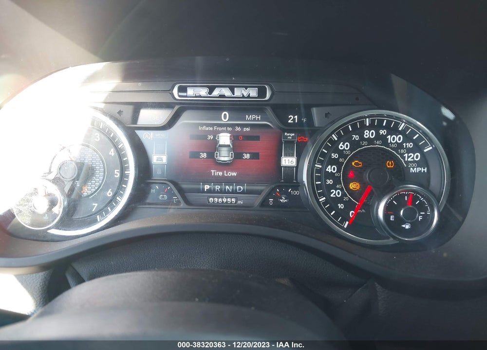 2021 RAM 1500 VIN: 1C6RRFFG2MN505509