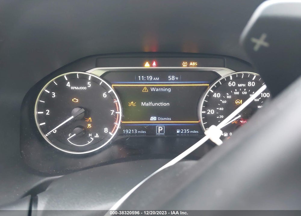 2022 NISSAN ALTIMA SR FWD VIN: 1N4BL4CV9NN372290