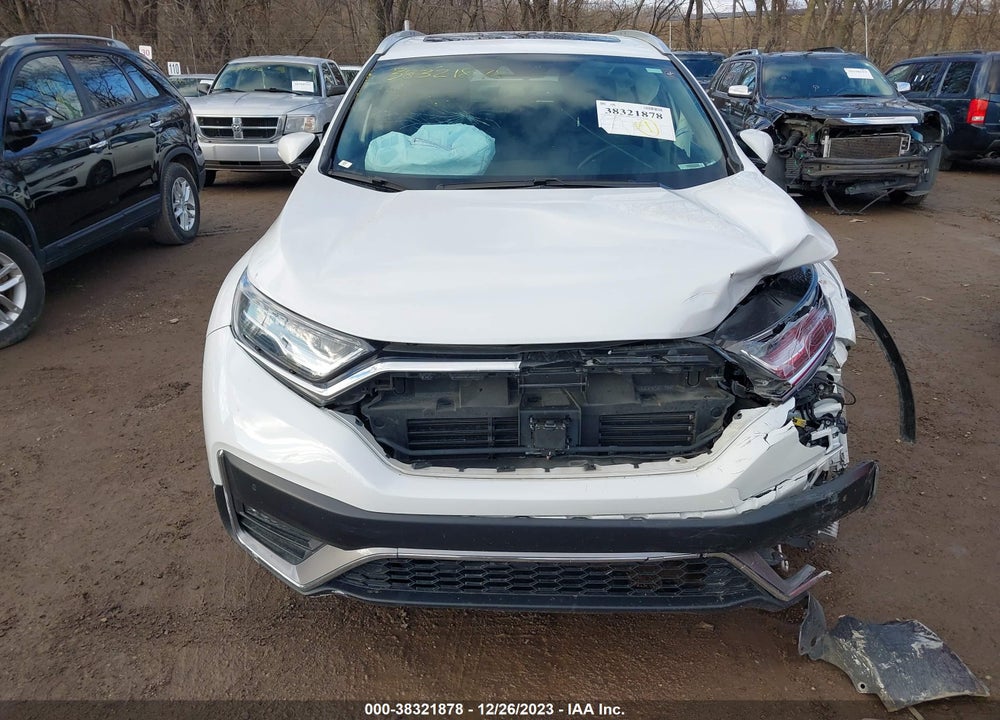 2022 HONDA CR-V HYBRID TOURING VIN: 5J6RT6H93NL037385