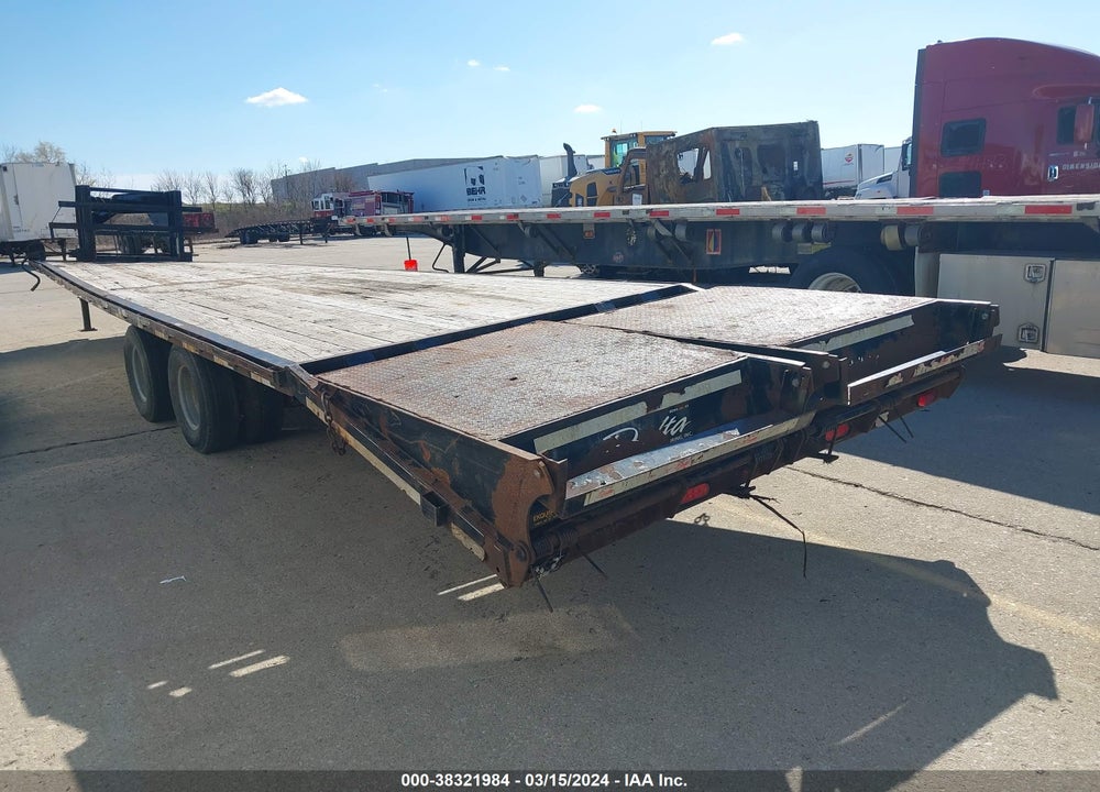 2015 DELTA MANUFACTURING INC TRAILER VIN: 4MWGF3521FN036065