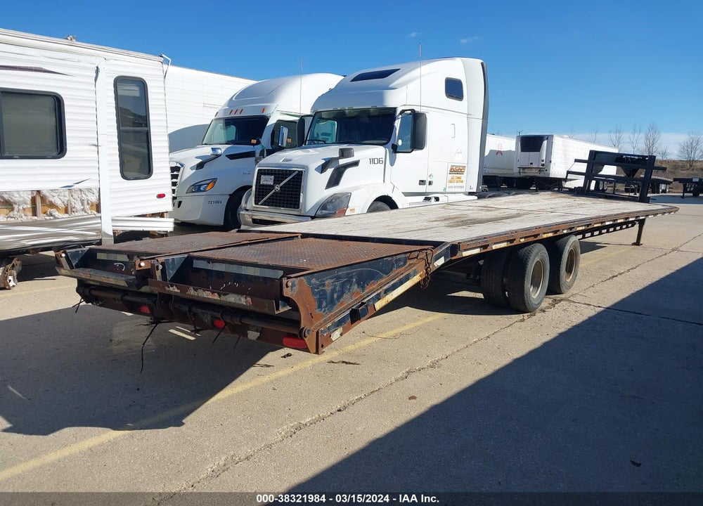 2015 DELTA MANUFACTURING INC TRAILER VIN: 4MWGF3521FN036065
