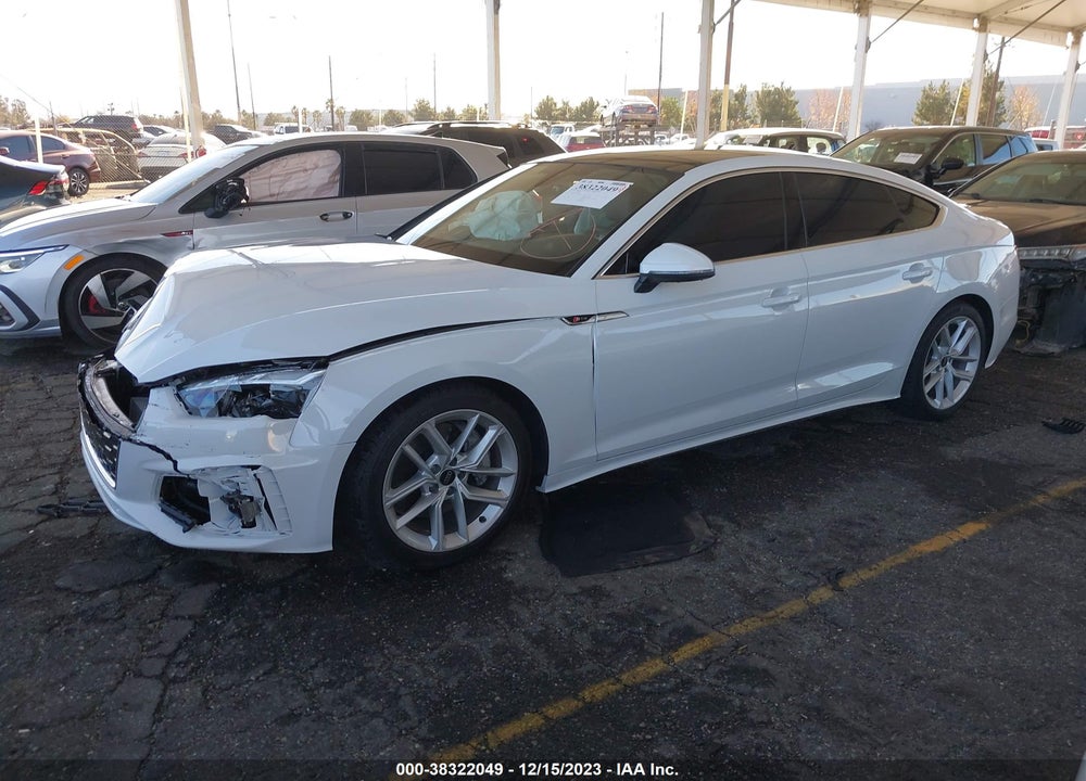 2023 AUDI A5 SPORTBACK PREMIUM PLUS 45 TFSI S LINE QUATTRO S TRONIC VIN: WAUFACF50PA069767