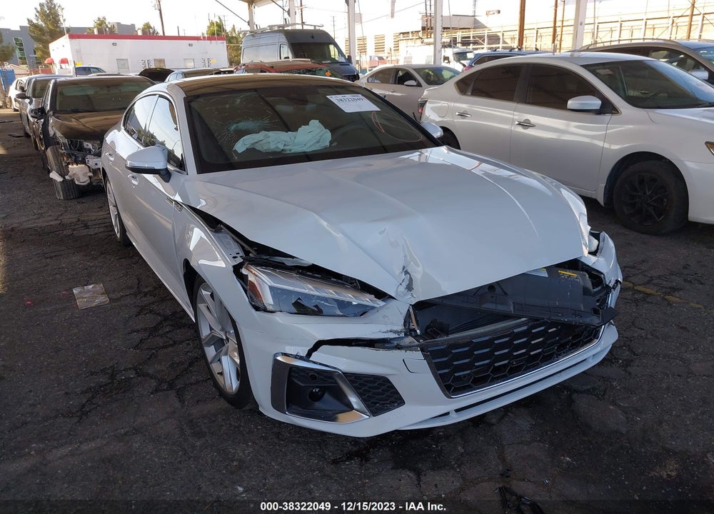 2023 AUDI A5 SPORTBACK PREMIUM PLUS 45 TFSI S LINE QUATTRO S TRONIC VIN: WAUFACF50PA069767