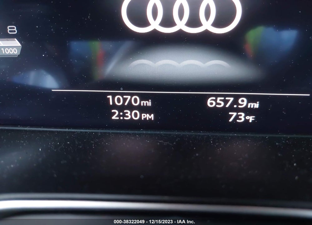 2023 AUDI A5 SPORTBACK PREMIUM PLUS 45 TFSI S LINE QUATTRO S TRONIC VIN: WAUFACF50PA069767