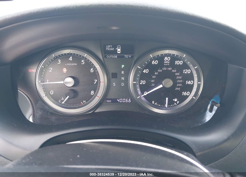 2012 LEXUS ES 350 VIN: JTHBK1EG1C2500447