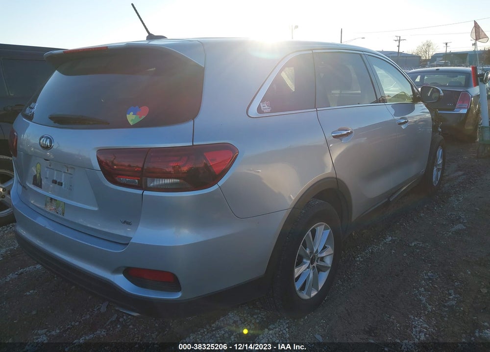 2020 KIA SORENTO 3.3L LX VIN: 5XYPGDA50LG631552