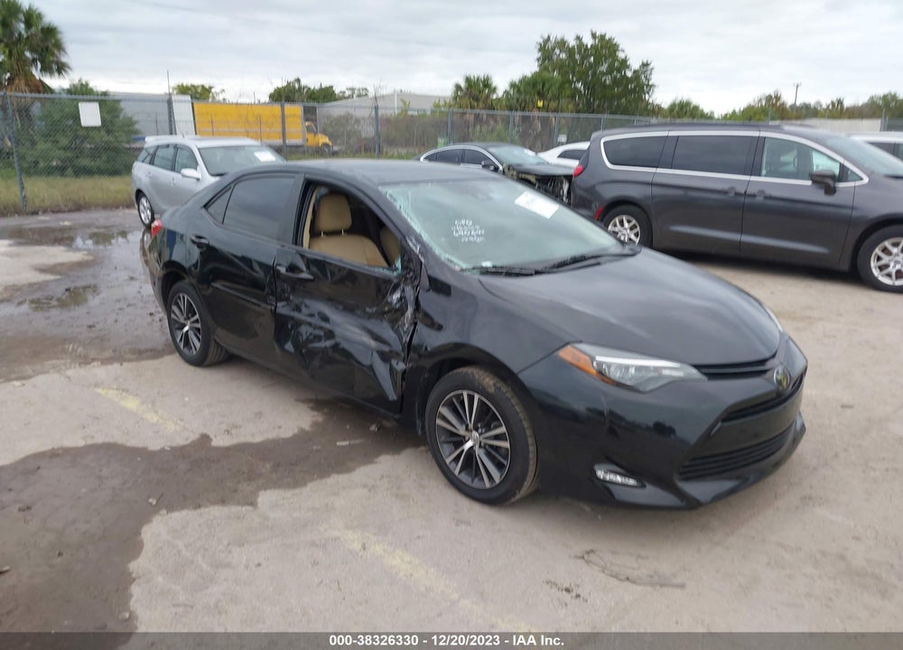 2019 TOYOTA COROLLA LE VIN: 2T1BURHE5KC218851