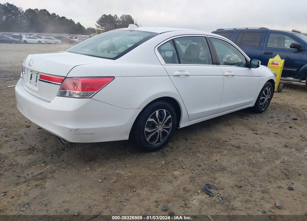 2012 HONDA ACCORD 2.4 LX VIN: 1HGCP2F39CA149920