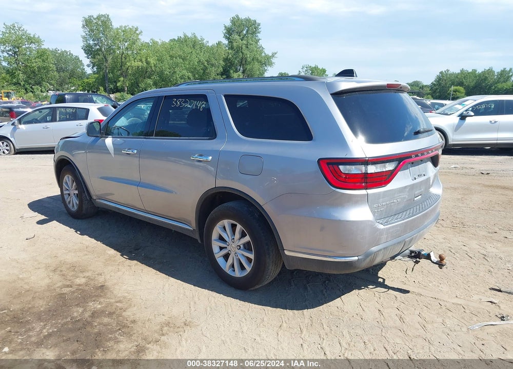 2014 DODGE DURANGO SXT VIN: 1C4RDJAGXEC318663