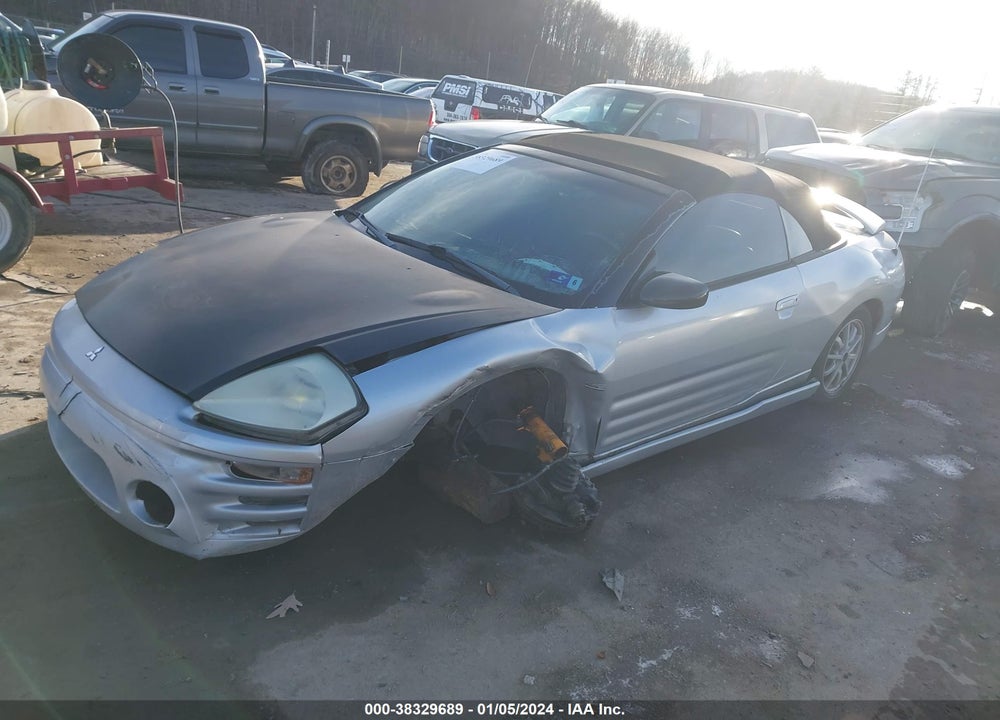 2004 MITSUBISHI ECLIPSE SPYDER GTS VIN: 4A3AE75H94E069076