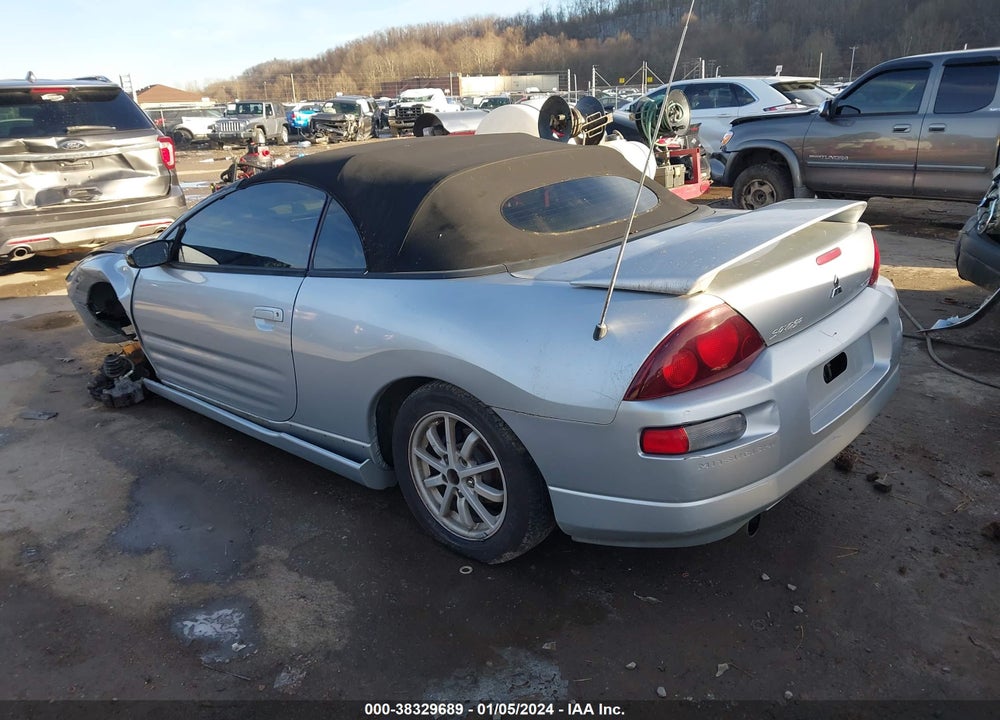 2004 MITSUBISHI ECLIPSE SPYDER GTS VIN: 4A3AE75H94E069076