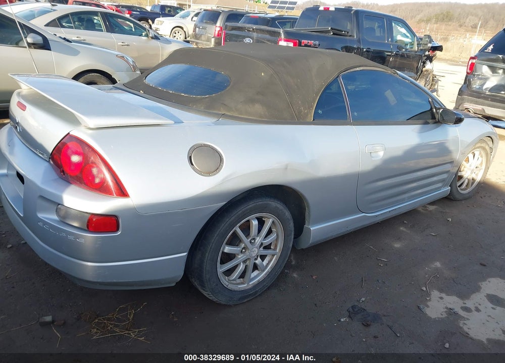 2004 MITSUBISHI ECLIPSE SPYDER GTS VIN: 4A3AE75H94E069076