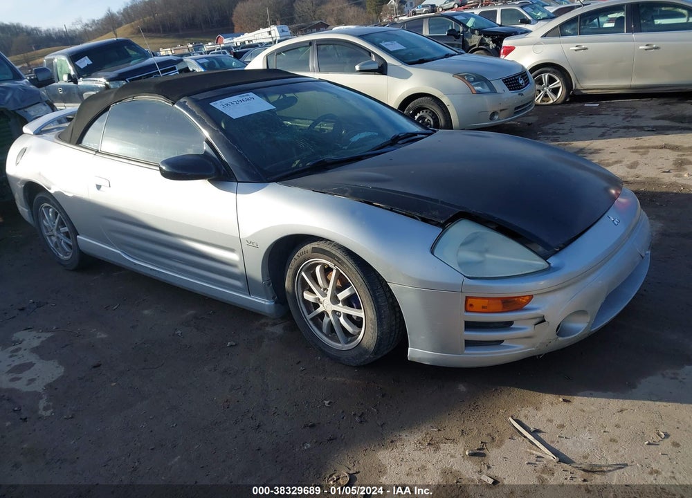 2004 MITSUBISHI ECLIPSE SPYDER GTS VIN: 4A3AE75H94E069076