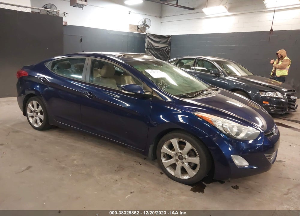 2013 HYUNDAI ELANTRA LIMITED VIN: 5NPDH4AE2DH251106