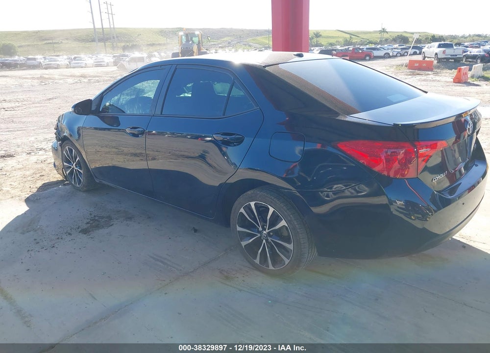 2017 TOYOTA COROLLA XSE VIN: 2T1BURHE5HC892863