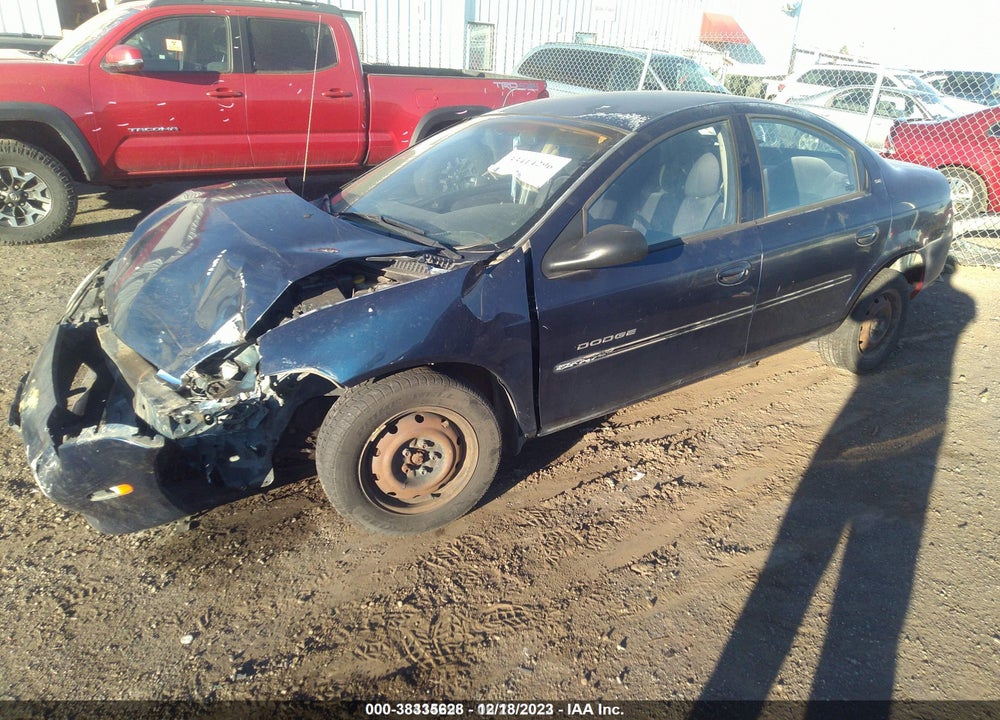 2001 DODGE NEON HIGHLINE VIN: 1B3ES46C41D147250