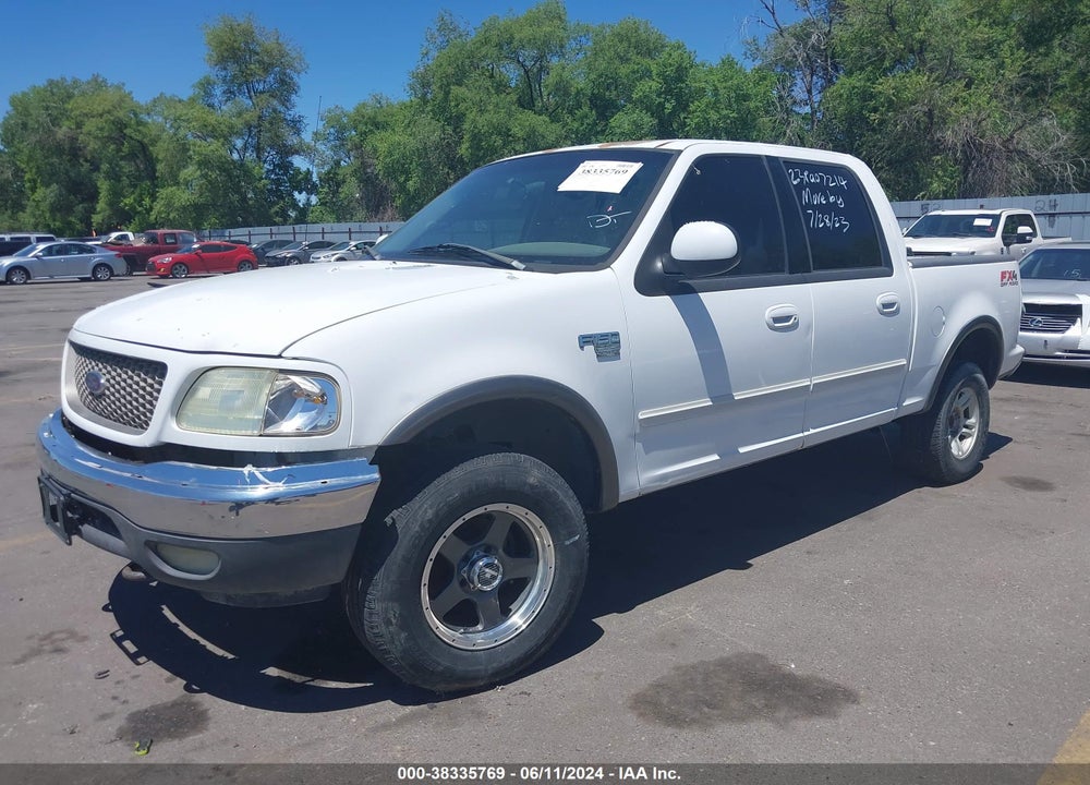 2002 FORD F-150 KING RANCH/LARIAT/XLT VIN: 1FTRW08L72KC11076