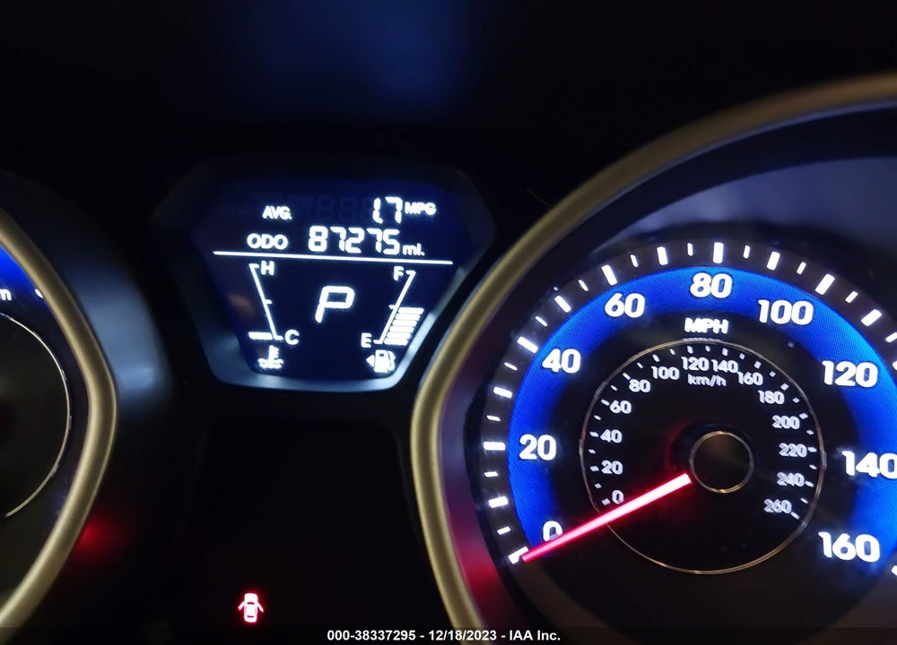 2013 HYUNDAI ELANTRA GLS (ULSAN PLANT) VIN: KMHDH4AE7DU661580