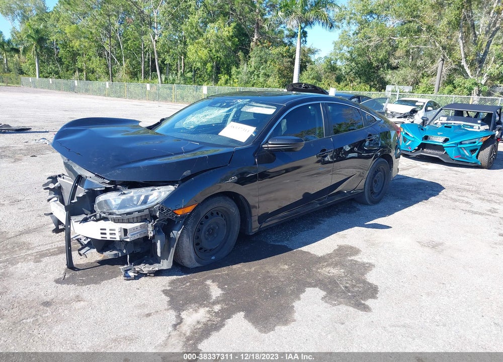 2019 HONDA CIVIC LX VIN: 2HGFC2F68KH552869