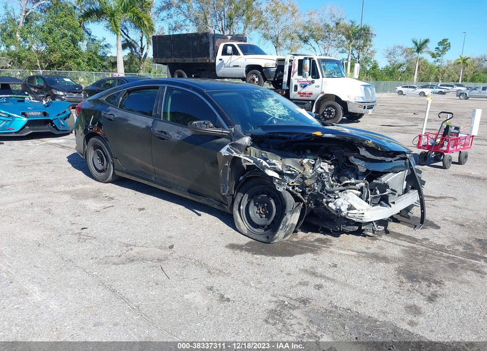 2019 HONDA CIVIC LX VIN: 2HGFC2F68KH552869