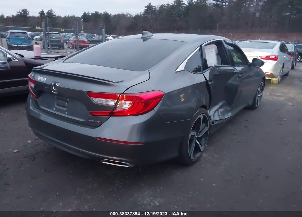 2019 HONDA ACCORD SPORT VIN: 1HGCV1F3XKA053616