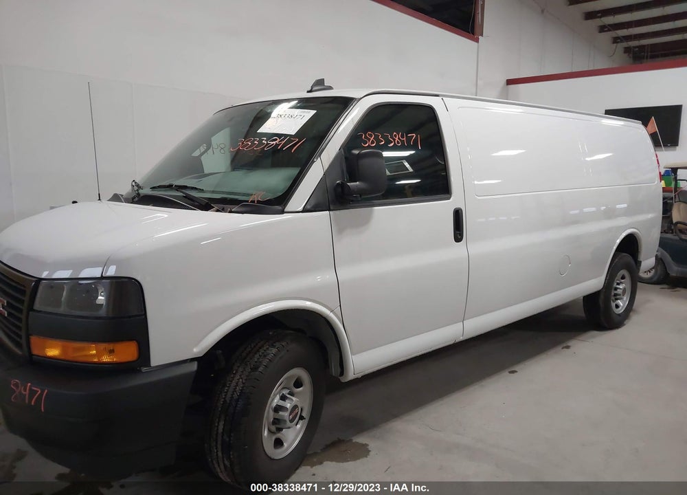 2023 GMC SAVANA CARGO RWD 2500 EXTENDED WHEELBASE WORK VAN VIN: 1GTW7BFP0P1106412