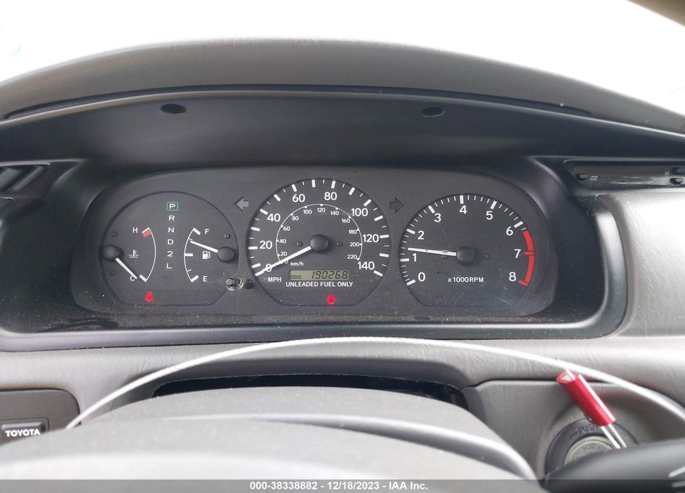 1998 TOYOTA CAMRY LE V6 VIN: JT2BF22K9W0114761