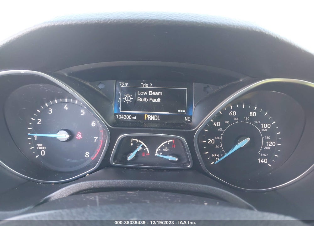 2018 FORD FOCUS SE VIN: 1FADP3K27JL279160