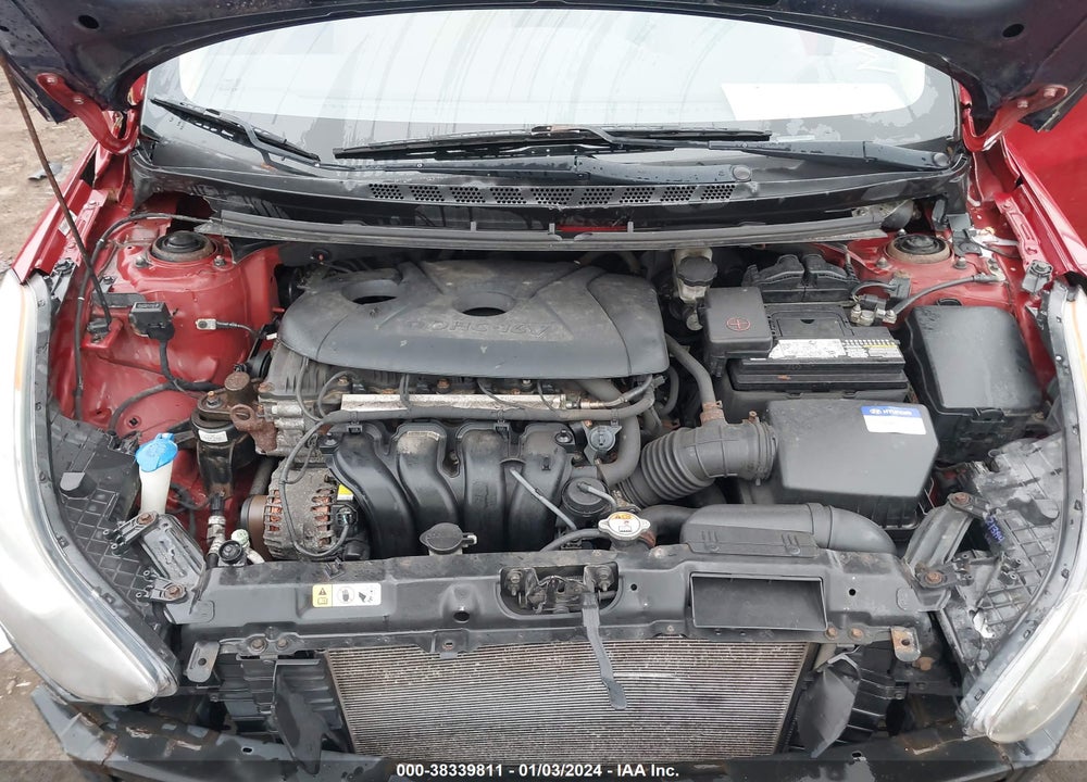 2012 HYUNDAI ELANTRA GLS (ULSAN PLANT) VIN: KMHDH4AE1CU443519