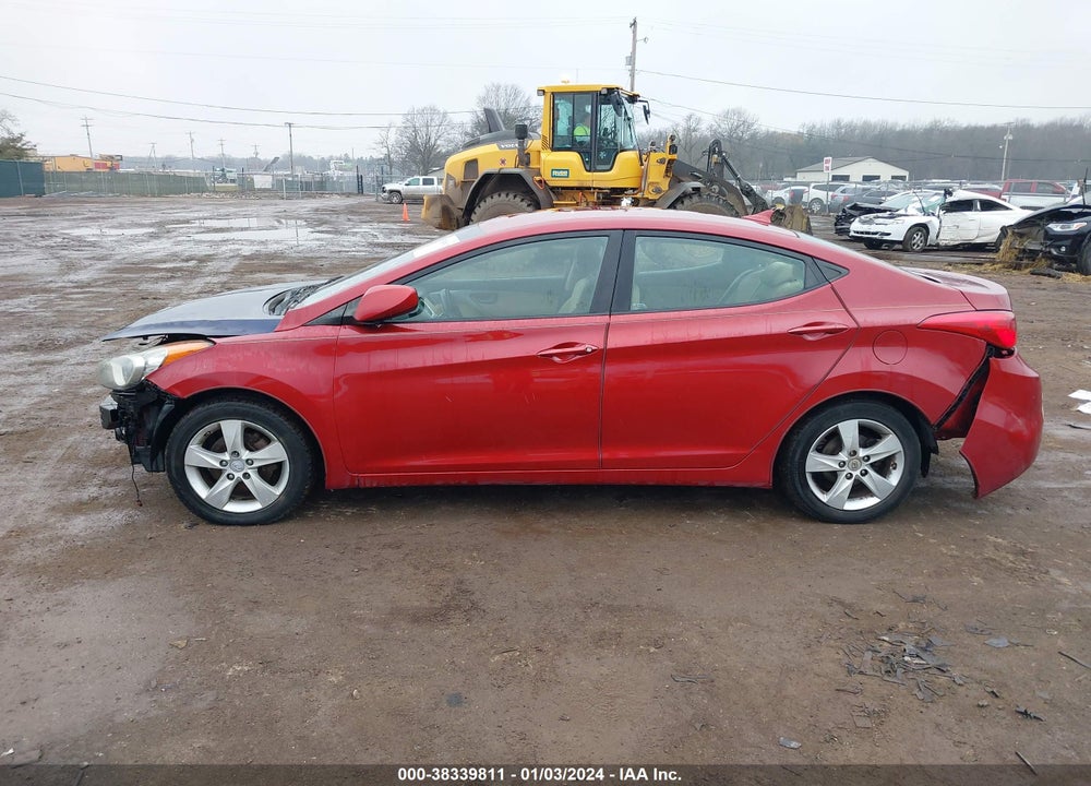 2012 HYUNDAI ELANTRA GLS (ULSAN PLANT) VIN: KMHDH4AE1CU443519