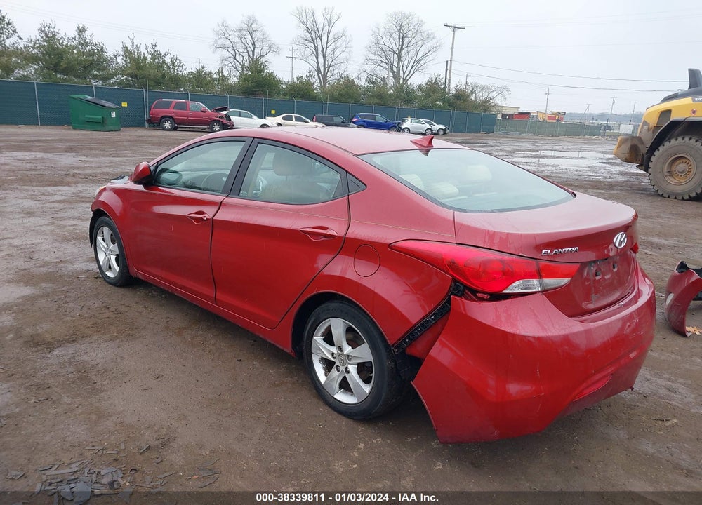 2012 HYUNDAI ELANTRA GLS (ULSAN PLANT) VIN: KMHDH4AE1CU443519