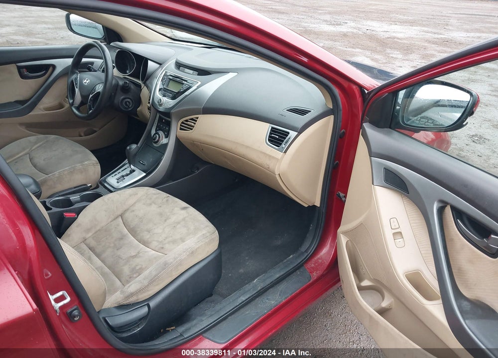 2012 HYUNDAI ELANTRA GLS (ULSAN PLANT) VIN: KMHDH4AE1CU443519