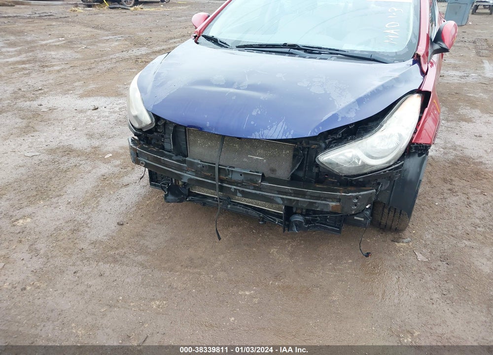 2012 HYUNDAI ELANTRA GLS (ULSAN PLANT) VIN: KMHDH4AE1CU443519