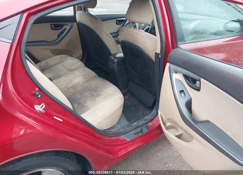 2012 HYUNDAI ELANTRA GLS (ULSAN PLANT) VIN: KMHDH4AE1CU443519