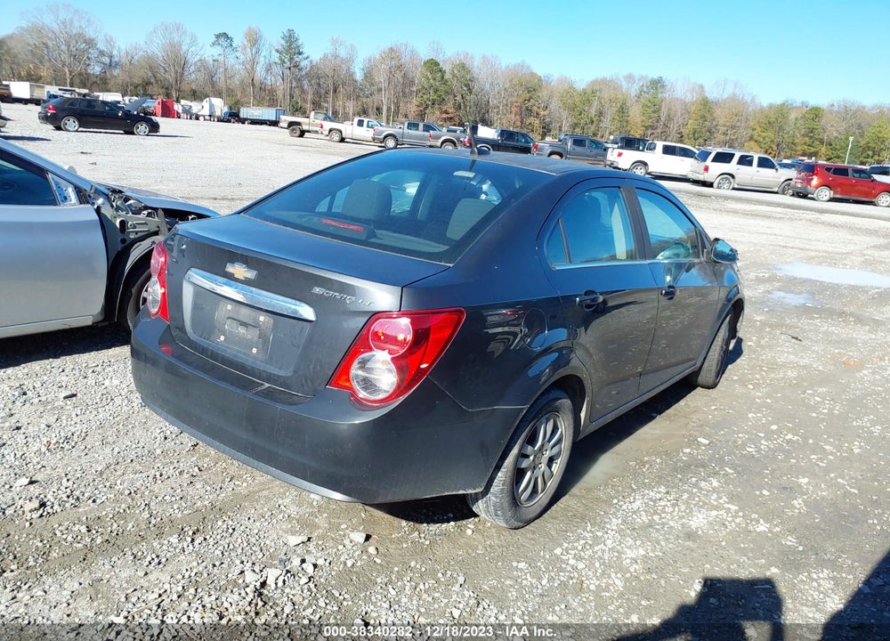 2014 CHEVROLET SONIC LT AUTO VIN: 1G1JC5SH3E4148597