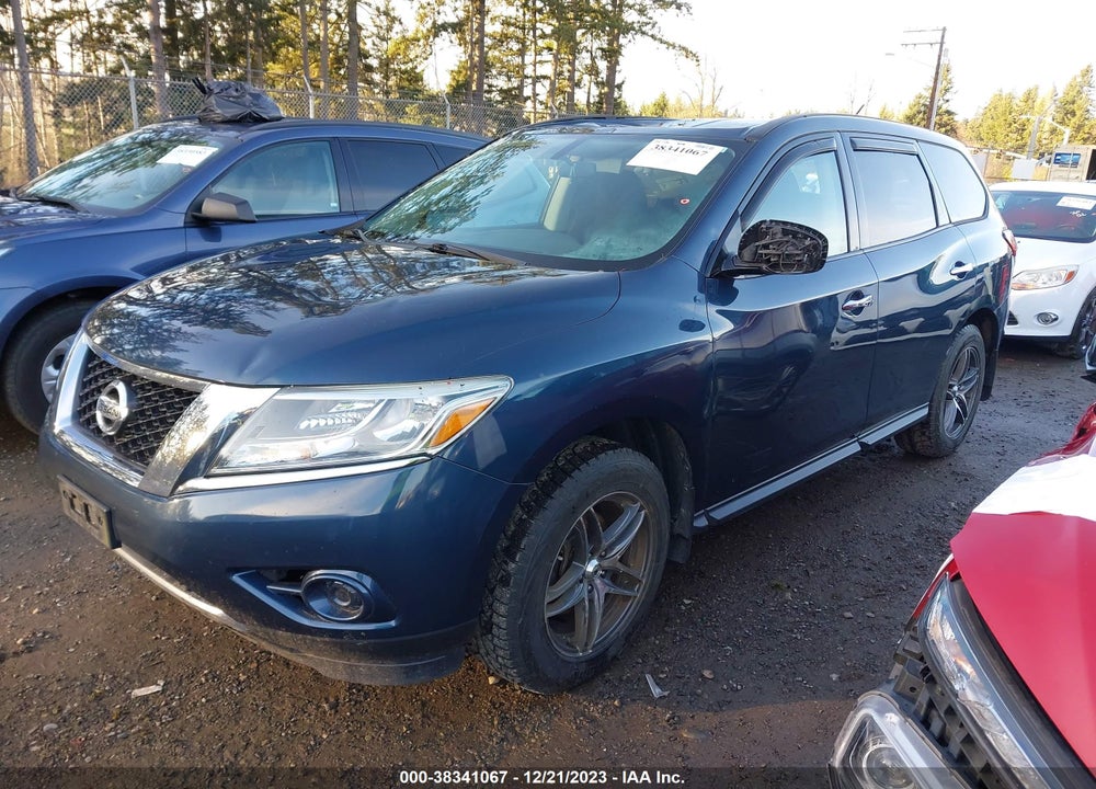 2013 NISSAN PATHFINDER S VIN: 5N1AR2MM4DC675353