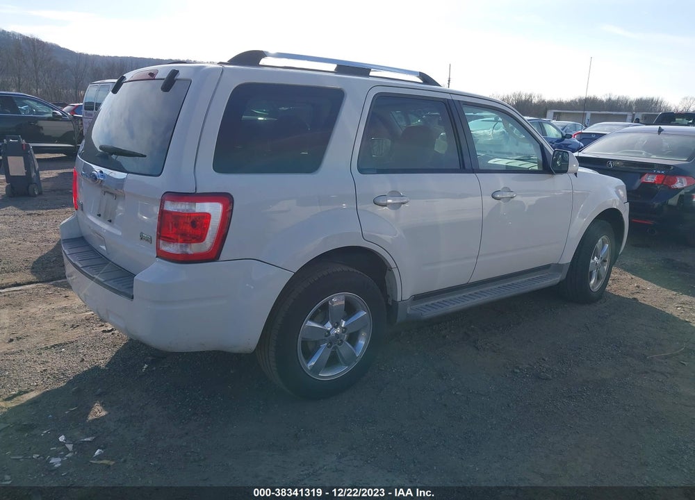 2011 FORD ESCAPE LIMITED VIN: 1FMCU9EG6BKC01657