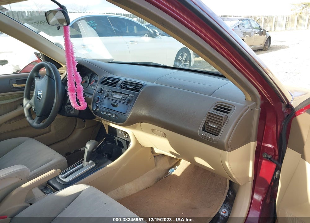 2003 HONDA CIVIC EX VIN: 2HGES26763H601897