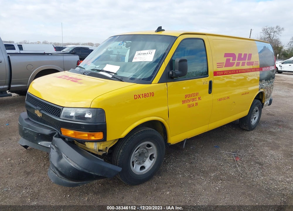 2018 CHEVROLET EXPRESS 2500 WORK VAN VIN: 1GCWGAFP8J1231319