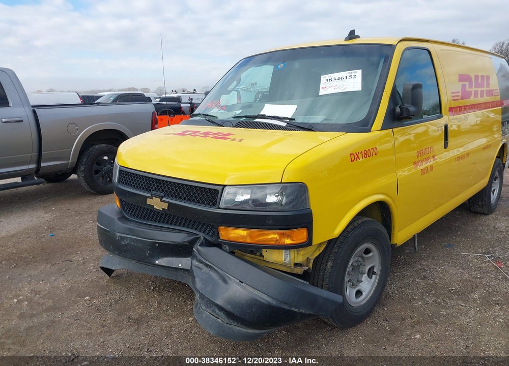 2018 CHEVROLET EXPRESS 2500 WORK VAN VIN: 1GCWGAFP8J1231319