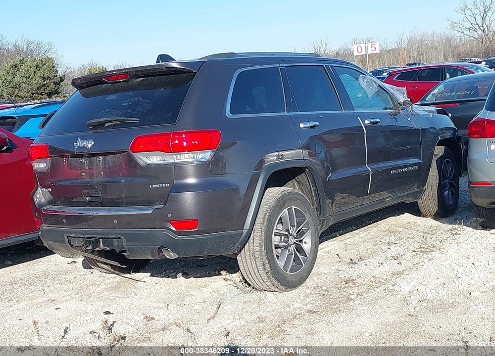 2018 JEEP GRAND CHEROKEE LIMITED 4X4 VIN: 1C4RJFBG3JC437170
